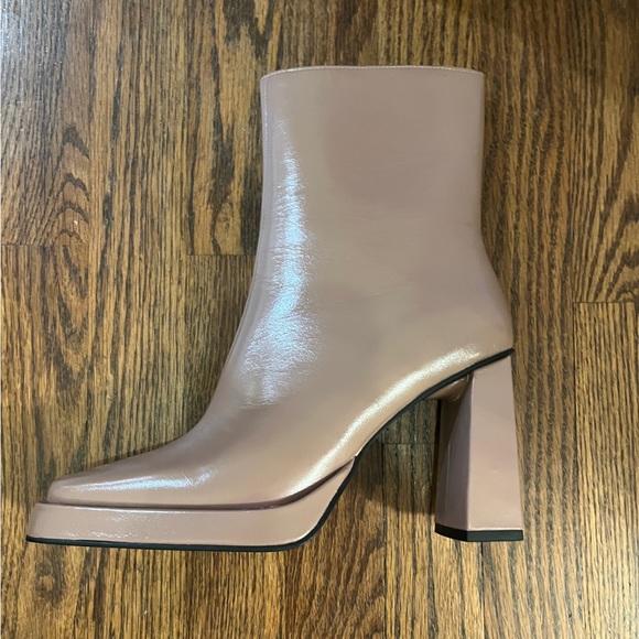 NWOT Jefferey Campbell Maximal-Lo Boots in Pink, Size 8 - Picture 3 of 12